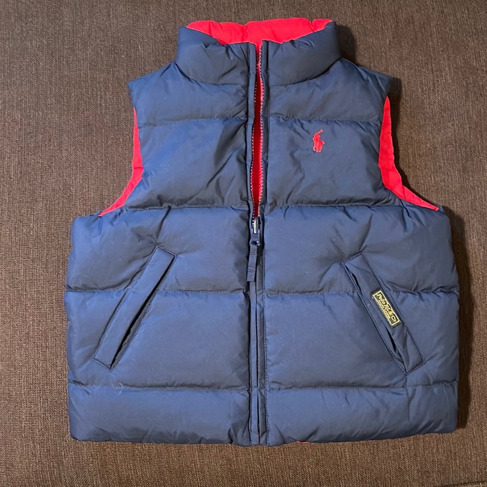 Reversible POLO Toddler vest. Size 3/3T